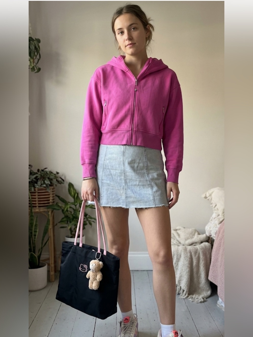 Old Navy Women's Pink Hoodie Jacket